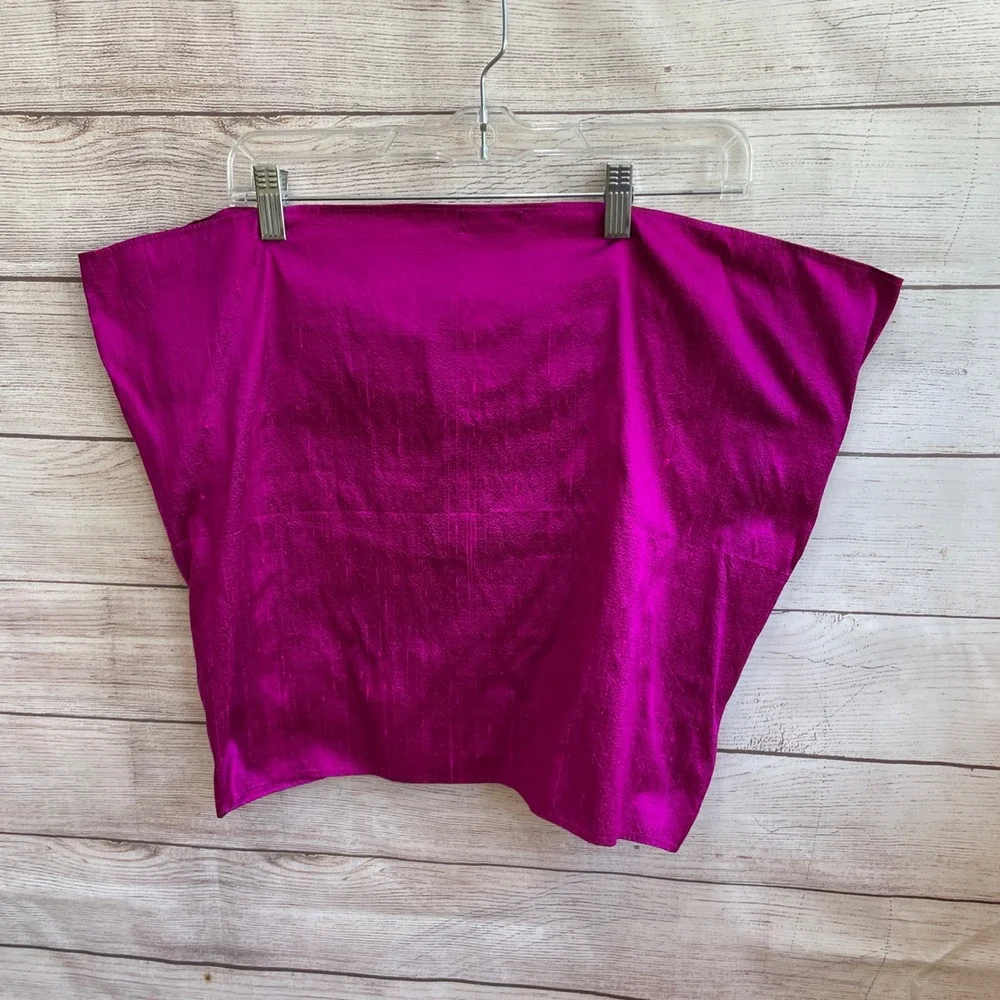 CATHAM CONCEPT 100% SILK DRAPE/SHAWL IN FUCHSIA